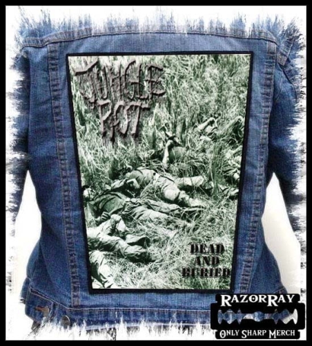 JUNGLE ROT - Dead and Buried -- backpatch back patch.jpg