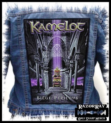 KAMELOT - Siége Perilous -- backpatch back patch.jpg