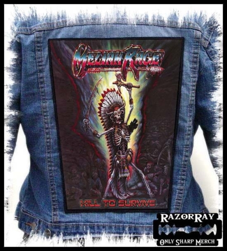 MELIAH RAGE - Kill to Survive -- backpatch back patch.jpg