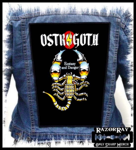 OSTROGOTH - Ecstasy and Danger -- backpatch back patch.jpg