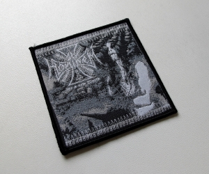 AD HOMINEM - A  New Race For A New World [black outline] -- Woven Patch
