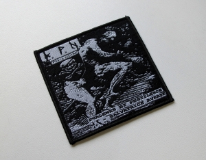 PESTE NOIRE - Phalènes Et Pestilence - Salvatrice Averse [black outline] -- Woven Patch