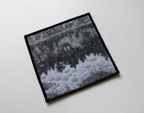 BURZUM - Thulean Mysteries [black outline] -- Woven Patch.JPG.JPG