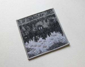 Naszywka BURZUM - Thulean Mysteries [white outline]