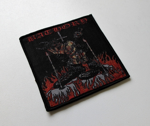 BATHORY - Sacrifice [black outline] -- Woven Patch.JPG
