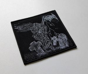 Naszywka CREMATORY [black outline]