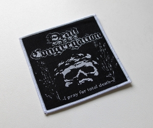 Naszywka DEAD CONGREGATION - I Pray for Total Death [white outline] 
