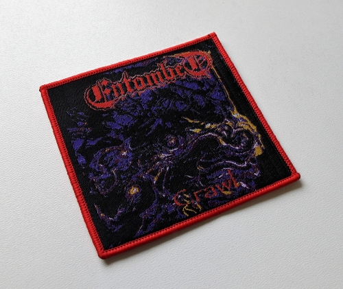 ENTOMBED - Crawl [red outline] -- Woven Patch.JPG
