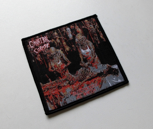 CANNIBAL CORPSE - Butchered At Birth -- Woven Patch.JPG