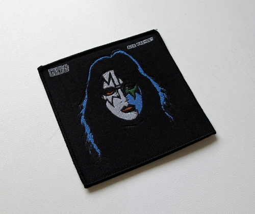 KISS - Ace Frehley (Solo Album) [black outline] -- Woven Patch.JPG