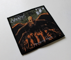 CIANIDE - The Dying Truth [black outline] -- Woven Patch