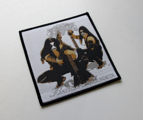 IMMORTAL - Battles In The North [black outline] -- Woven Patch.JPG