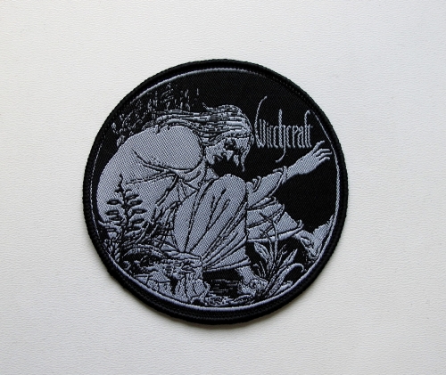 WITCHCRAFT - Witchcraft [black outline] -- Woven Patch.JPG