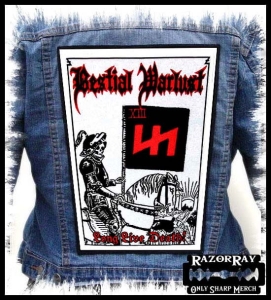 BESTIAL WARLUST - Long Live Death! -- Backpatch 