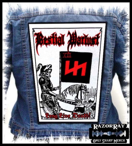 BESTIAL WARLUST - Long Live Death! -- Backpatch Back Patch.jpg