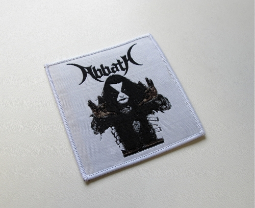ABBATH - Abbath [white outline] -- Woven Patch.JPG