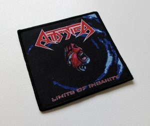 Naszywka ATTOMICA - Limits Of Insanity [black outline]