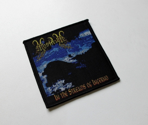 MYSTICUM - In the Streams of Inferno [black outline] -- Woven Patch.JPG