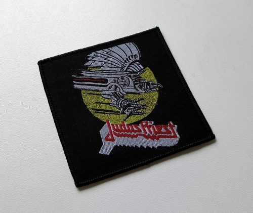 JUDAS PRIEST - Screaming for Vengeance [black outline] -- Woven Patch.JPG