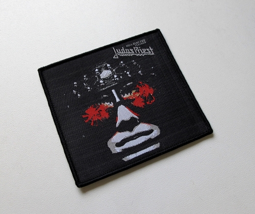 JUDAS PRIEST - Hell Bent for Leather -- Woven Patch.JPG