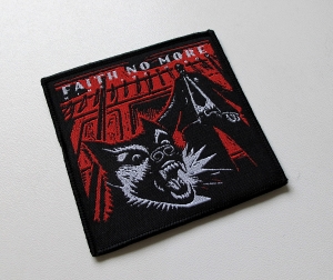 FAITH NO MORE - King for a Day... [black outline] -- Woven Patch