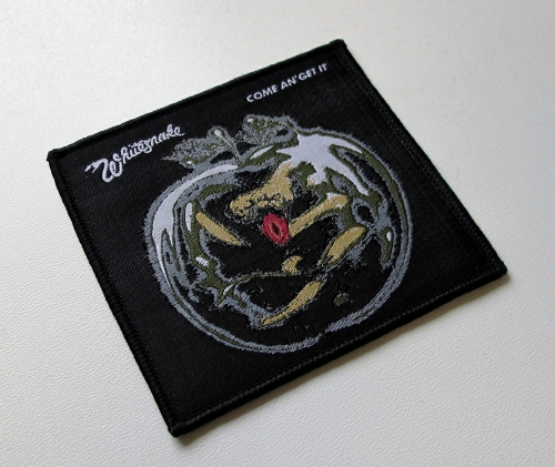 WHITESNAKE - Come An' Get It -- Woven Patch.JPG