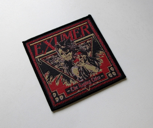 EXUMER - The Raging Tides -- Woven Patch.JPG