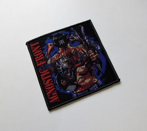 AGNOSTIC FRONT - Warriors -- Woven Patch.JPG