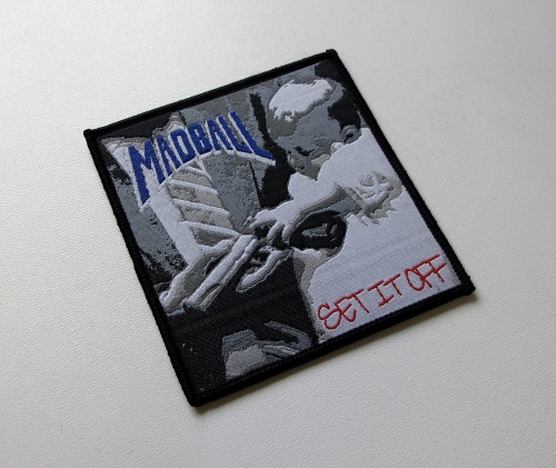 MADBALL - Set It Off [black outline] -- Woven Patch.JPG