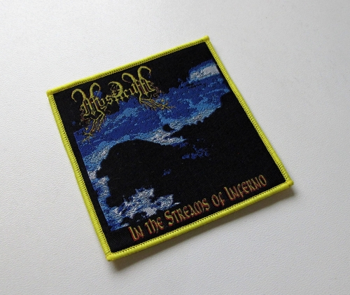 MYSTICUM - In The Streams Of Inferno [yellow outline] -- Woven Patch.JPG
