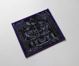 Naszywka SATANIC WARMASTER X ARCHGOAT - Lux Satanae [purple outline]