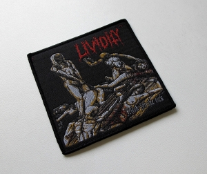 LIVIDITY - Fetish For The Sick [black outline] -- Woven Patch