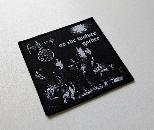 FORGOTTEN WOODS - As The Wolves Gather -- Woven Patch.JPG