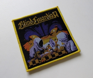 BLIND GUARDIAN - Battalions Of Fear [yellow outline] -- Woven Patch