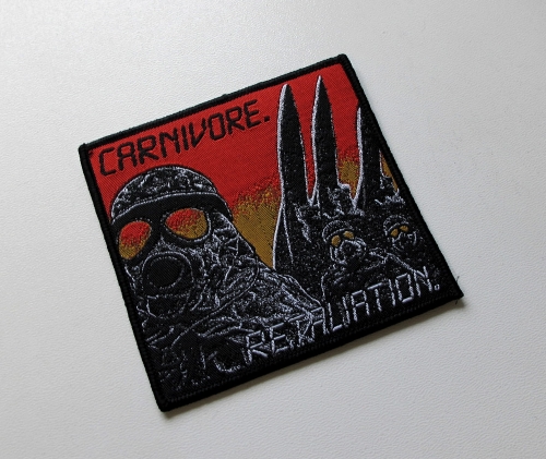 CARNIVORE - Retaliation -- Woven Patch.JPG
