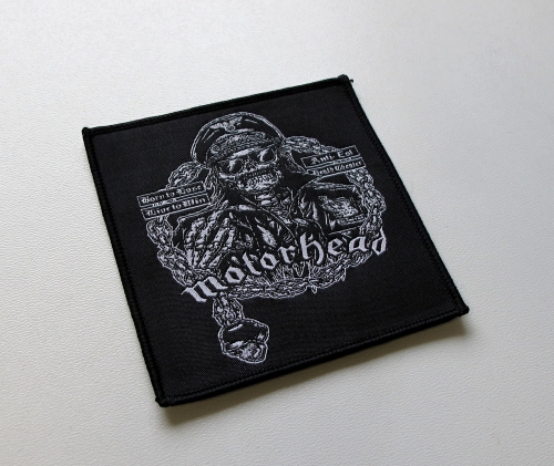 MOTÖRHEAD - Born to Lose, Live to Win -- Woven Patch.JPG
