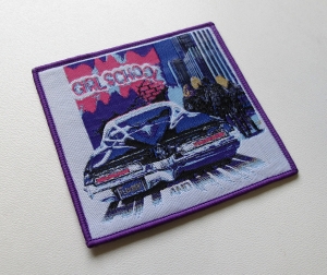 GIRLSCHOOL - Hit and Run -- Woven Patch