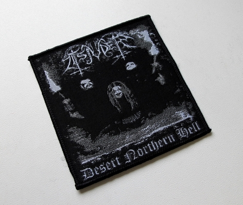 TSJUDER - Desert Northern Hell [black outline] -- Woven Patch.JPG