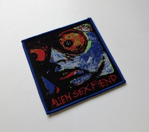 Naszywka ALIEN SEX FIEND - Acid Bath [blue outline]