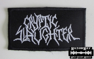 CRYPTIC SLAUGHTER [white] -- Patch