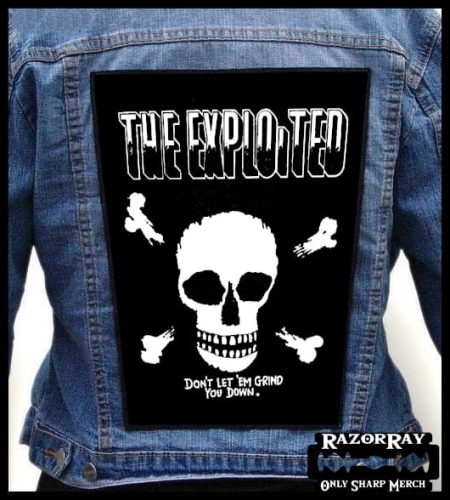 THE EXPLOITED - Don't Let'Em Grind You Down -- Backpatch.jpg