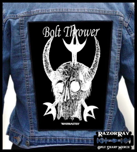 BOLT THROWER - Warmaster-- Backpatch.jpg