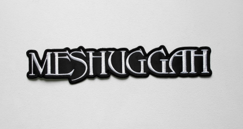 MESHUGGAH - Logo -- Embroidered Backpatch.JPG