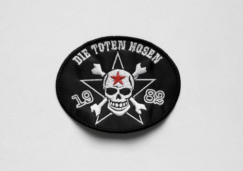 DIE TOTEN HOSEN - 1982 -- Embroidered Patch.JPG
