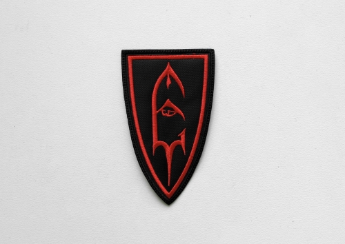 EMPEROR - Red Shield Logo -- Embroidered Patch.JPG