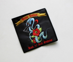 Naszywka Haftowana ROSE TATTOO - Rock'n'Roll Outlaws