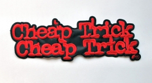 CHEAP TRICK [red] -- Embroidered Backpatch 