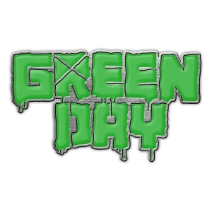 GREEN DAY - LOGO -- Metal Pin 