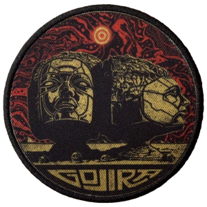 Naszywka GOJIRA - SCUPLTED HEADS [termiczna] 