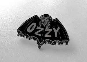 Przypinka OZZY OSBOURNE - Bat Ozzy